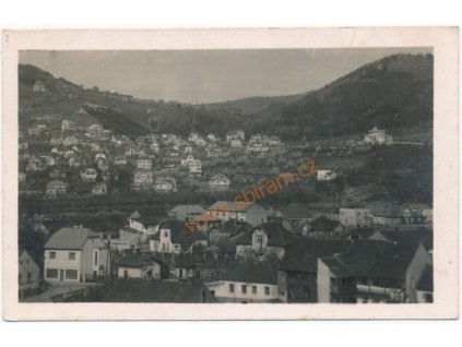 02 - Beroun, celkový pohled na město, Foto Fon, cca 1930