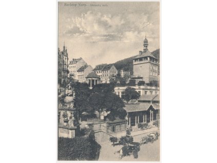 25 - Karlovy Vary (Karlsbad), Zámecký vrch, cca 1924