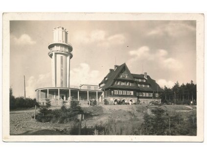 70 - Orlickoústecko, Kramářova chata na Suchém vrchu, cca 1933