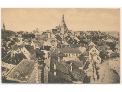 64 - Tábor, pohled město z Kotnova, cca 1930