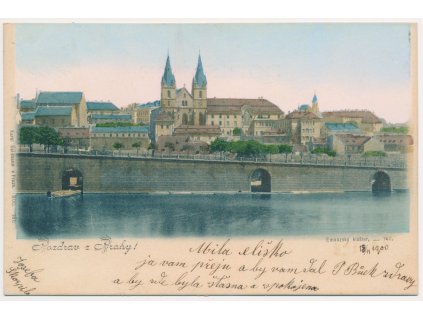49 - Praha, Emauzský klášter, cca 1904