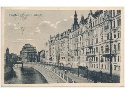 49 - Praha, Riegrovo nábřeží, cca 1914