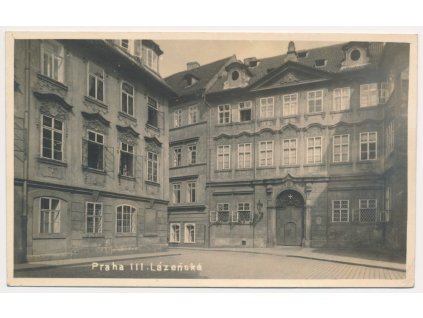 49 - Praha, Lázeňská ulice, cca 1935