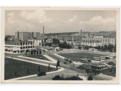 73 - Zlín, Pohled na Baťovy závody, cca 1938