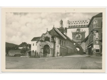 48 - Prachatice, Dolní brána, cca 1950