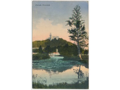 12 - Českobudějovicko, Hluboká nad Vltavou, Zámek Hluboká, cca 1915