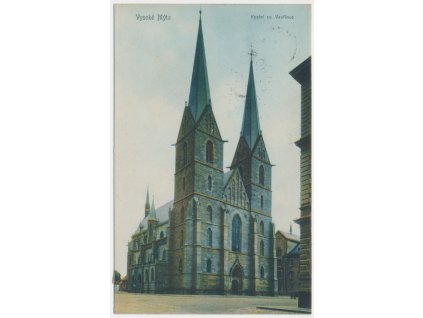 70 - Orlickoústecko, Vysoké Mýto, Kostel sv. Vavřince, cca 1907