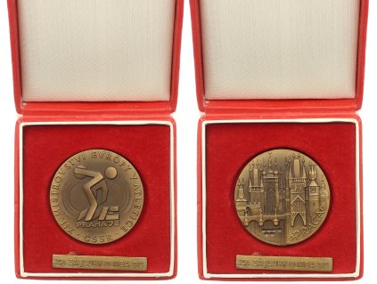 ČSSR, AE medaile Za zásluhy o MEA (Mistrovství Evropy v atletice), 1978, stav 1/1