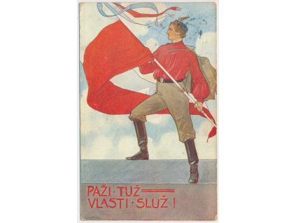 Sokol, "Paži tuž, vlasti služ", cca 1907