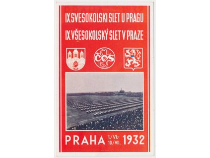 Sokol, IX. slet všesokolský v Praze 1932