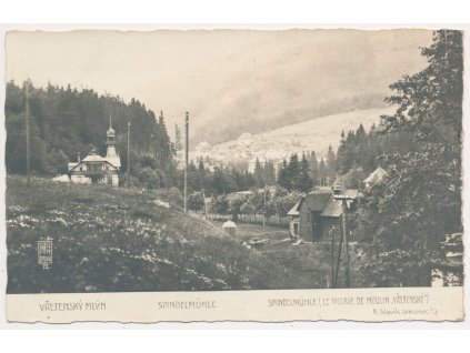 66 - Trutnovsko, Špindlerův Mlýn, Vřetenský Mlýn, cca 1930