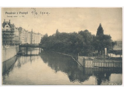 49 - Praha, Žofínský ostrov, cca 1908