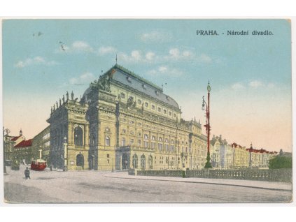 49 - Praha, Národní divadlo, cca 1917