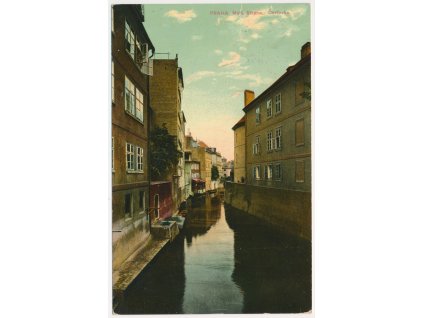 49 - Praha, Malá Strana, Čertovka, cca 1911