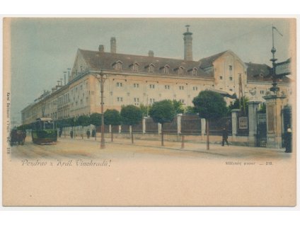 49 - Praha, Vinohrady, Měšťanský pivovar, nakl. K. Bellmann, cca 1899