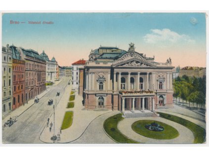 04 - Brno, Městské divadlo, cca 1925