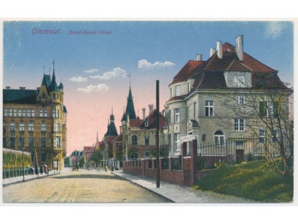 41 - Olomouc, Dvořákova třída, cca 1915
