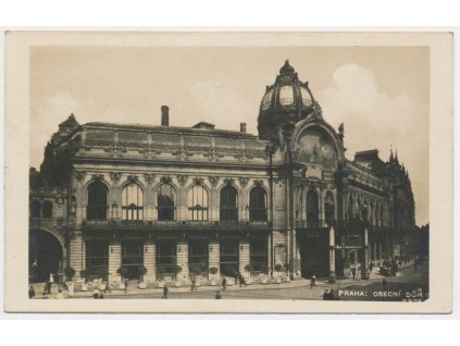49 - Praha, Obecní dům, cca 1929