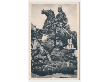 41 - Olomouc, Caesarova kašna, cca 1940