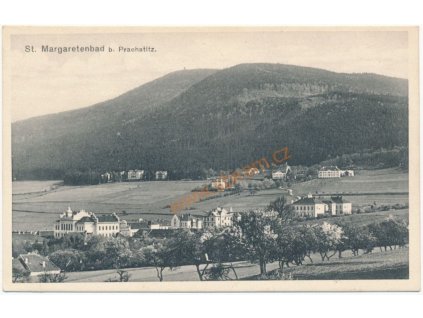 48 - Prachatice, Lázně sv. Markéty - celkový pohled, cca 1912