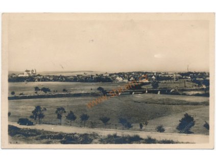 47 - Plzeňsko, Přeštice, celkový pohled, cca 1947