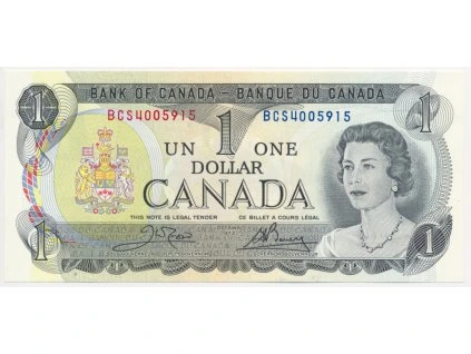 Kanada, 1 Dollar, 1973, stav UNC