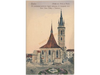 31 - Kutnohorsko, Čáslav, Chrám sv. Petra a Pavla, cca 1916