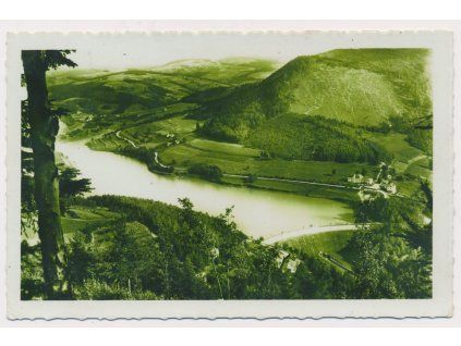 71 - Vsetínsko, přehrada na Bystřičce, cca 1938