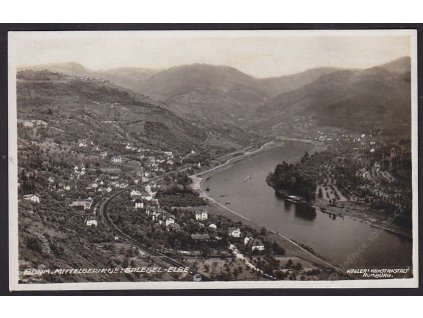 69 - Ústecko, Dolní Zálezly (Salesel) na Labi, cca 1930