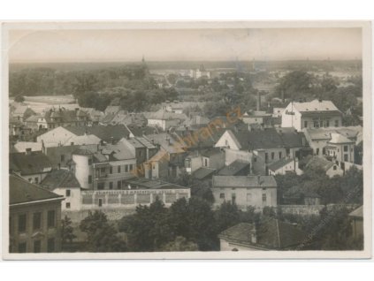 07 - Břeclav, celkový pohled na město, cca 1935