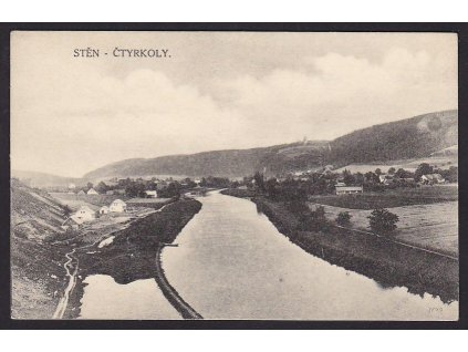 01 - Benešovsko, Stěn, Čtyrkoly, nakl. Štěpánová, cca 1925
