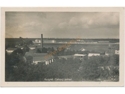 49 - Praha, Ruzyně, celkový pohled, nákl. J. Miksa, cca 1930