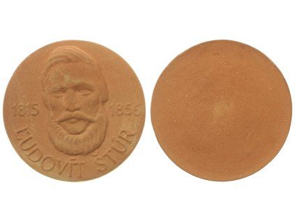 ČSSR, AE pamětní medaile L. Štúr, biskvit, průměr 70 mm