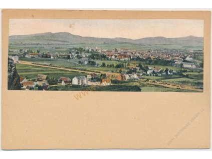 11 - Česká Lípa, celkový pohled, cca 1910