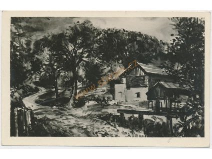 70 - Orlickoústecko, Nové Hrady, chata Polanka, cca 1959