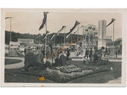 22 - Jičínsko, Nová Paka, Krajinská výstava, Grafo Čuda, cca 1935