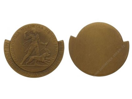 ČSSR, AE medaile Mezinárodní výstava psů, průměr 65mm, stav 0/0