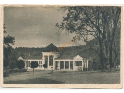 08 - Chebsko, Mariánské Lázně, Rudolfův pramen, cca 1950
