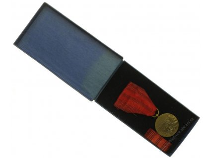 ČSSR, AE medaile Za službu vlasti,cca 1975,stuha, stužka, originální, krabička, stav 1/1
