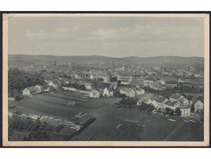 59 - Sokolov (Falkenau an der Eger), celkový pohled, cca 1930