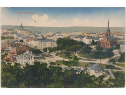 65 - Teplice, celkový pohled na město, cca 1917