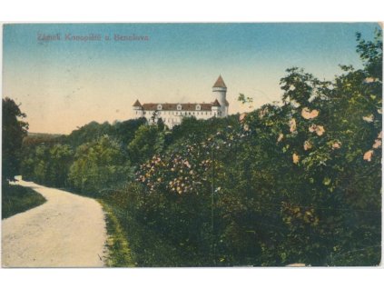 01 - Benešov, zámek Konopiště, cca 1911