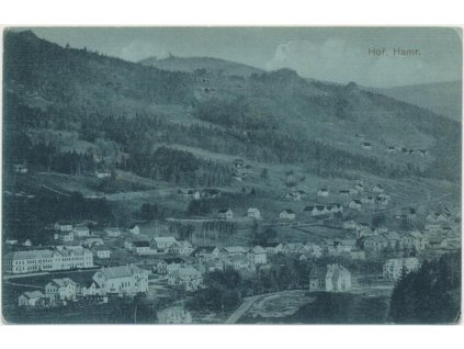 20 - Jablonecko, Hořejší Hamr, celkový pohled, cca 1912