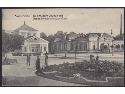08 - Chebsko, Františkovy Lázně (Franzensbad), uhličité koupele, cca 1925