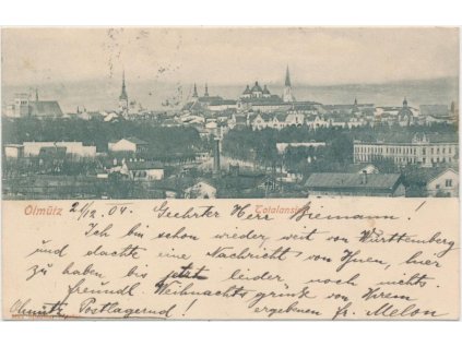 41 - Olomouc, celkový pohled na město, cca 1900