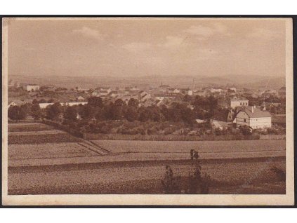 01 - Benešov, celkový pohled, nakl. Sedlák, cca 1925