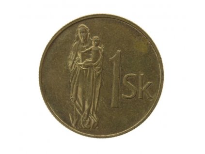 Slovensko, mince  1 K, 1994, stav 1/1