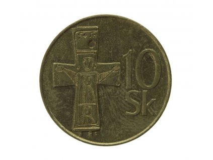 Slovensko, mince  10 K, 1995, stav 1/1