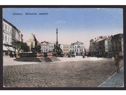 41 - Olomouc, Wilsonovo náměstí, nakl. E.Š.O., cca 1910