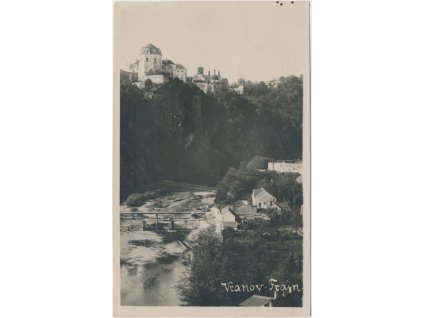 74 - Znojemsko, Vranov nad Dyjí - Frain, partie pod zámkem, cca 1935